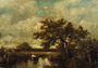 Trees in a Marsh Reproduction