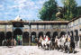 Cavalieri Circassi Che Aspettano Il Loro Capo (Circassian Knights Waiting for Their Leader) (or Military Quarters) Reproduction