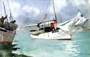 Fishing Boats, Key West Reproduction