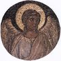 Tondo with Angel c. 1310 (Mosaic) Reproduction