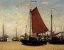 The Bomschuit Prinses Sophie On The Beach, Scheveningen Reproduction