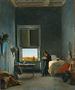 The Artist in His Room at the Villa Medici, Rome Reproduction