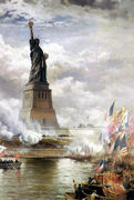 Unveiling the Statue of Liberty Reproduction