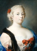 Portrait of a Young Woman Reproduction