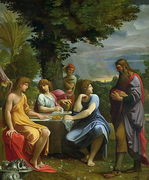 Abraham and the Three Angels Reproduction