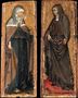 Sts Clare and Elizabeth of Hungary c. 1445 Reproduction