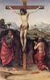 Crucifixion with Sts John and Jerome c. 1485 Reproduction