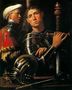 Portrait of Warrior with his Equerry c. 1509 Reproduction