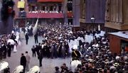 Corpus Christi procession leaving the Church of Santa Maria del Mar, 1898 Reproduction