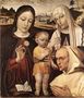 Madonna and Child, St Catherine and the Blessed Stefano Maconi Reproduction