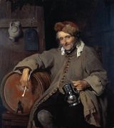 The Old Drinker Reproduction