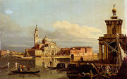 A View In Venice From The Punta Della Dogana Towards San Giorgio Maggiore Reproduction