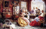 An Afternoon In The Salon Reproduction