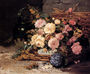 Floral Still Life Of Spring And Autumn Reproduction