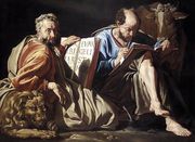 The Evangelists St Mark and St Luke c. 1635 Reproduction