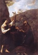 St Francis Marrying Poverty 1633 Reproduction