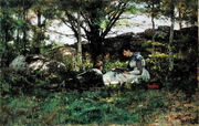 A June Idyll 1887 Reproduction