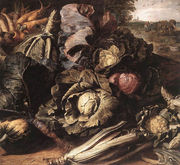 Vegetable Still-Life c. 1600 Reproduction