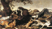 Wild Boar Hunt Reproduction