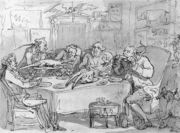 The Fish Dinner 1788 Reproduction