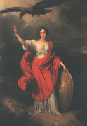 "From Darkness, the Light" Allegory of the Hungarian Academy of Sciences 1831 Reproduction