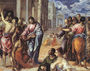 The Miracle of Christ Healing the Blind 1575 Reproduction