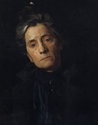 Portrait of Susan Macdowell Eakins (The Wife of the Artist) 1900 Reproduction