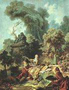 The Lover Crowned 1771-73 Reproduction