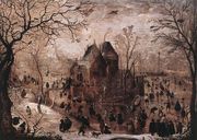 Winter Landscape 1605-10 Reproduction