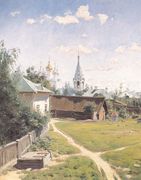 Moscow Courtyard 1902 Reproduction