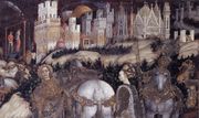 Saint George and the Princess of Trebizond (detail-2) 1436-38 Reproduction