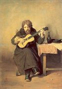 The Bachelor Guitarist 1865 Reproduction