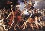 Aeneas and his Companions Fighting the Harpies 1646-47 Reproduction