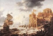 An Oriental Harbour 1650-52 Reproduction