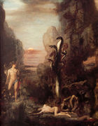 Hercules and the Lernaean Hydra 1869-76 Reproduction