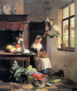 A Maid in the Kitchen Reproduction