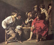 The Young Card Players 1650 Reproduction