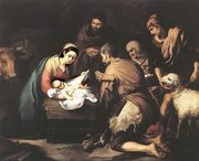 Adoration of the Shepherds 1650-55 Reproduction