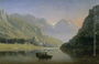 Souvenir of Savoy; Sunrise in the Mountains Reproduction