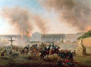 Battle in the Place de la Concorde 1871 Reproduction