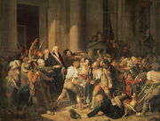 Act of Courage of Monsieur Defontenay, Mayor of Rouen, 29th August 1792 Reproduction