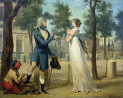 Incroyable et Merveilleuse in Paris, 1797 Reproduction