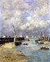 Low Tide at Trouville 1895 Reproduction