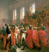 Bonaparte and the Council of Five Hundred at St. Cloud, 10th November 1799, 1840 Reproduction