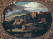 Landscape with the Aged and Blind Tobit Reproduction