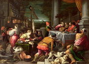 The Rich Man and Lazarus 1590-95 Reproduction