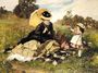 Sommer Picknick (Summer picnic) 1876 Reproduction