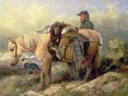 Returning from the Hill, 1868 Reproduction