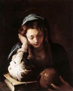 The Repentant St Mary Magdalene 1617-21 Reproduction