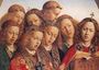 The Ghent Altarpiece- Singing Angels (detail 1) 1427-29 Reproduction